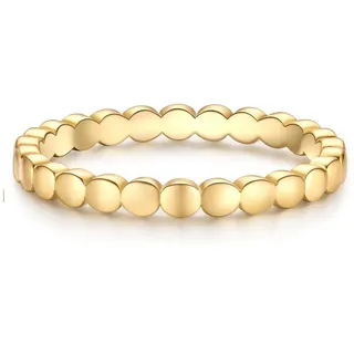 Glanzstücke München Ring aus Sterling Silber in gelbgold | Gr.: 56