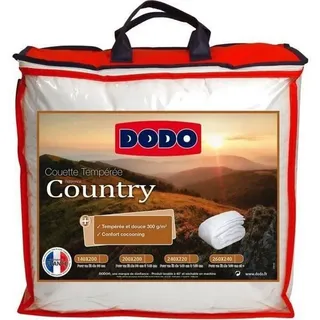 DODO Country Gehärtete Bettdecke - 220 x 240 cm - Weiß - Weiß