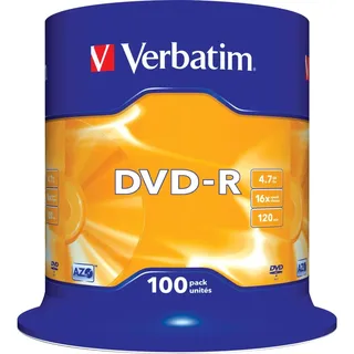 Verbatim DVD-R 4,7 GB 16x 100 St.