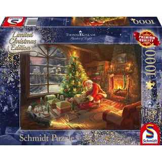 Schmidt Spiele Der Weihnachtsmann ist da!, Limited Christmas Edition (Puzzle)