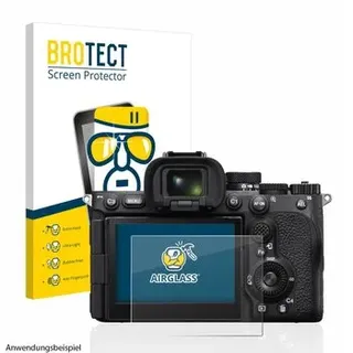 BROTECT AirGlass Schutz-Glas Panzer-Folie für Sony Alpha 7R V