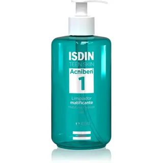 Isdin Acniben Mattifying Cleanser tiefenreinigendes Gel mit Salicylsäure 400 ml