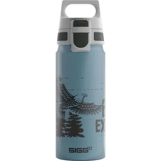 BRAVE EAGLE 0.6 Lük Trinkflasche ALU mit WMB ONE TOP, BPA frei, Auslaufsich