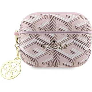 GUESS GUAP2PGCE4CP Hülle für AirPods Pro 2 Cover Rosa GCube Charm - Rosa/Gold