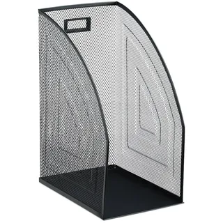 Relaxdays Stehsammler Metall, schwarz