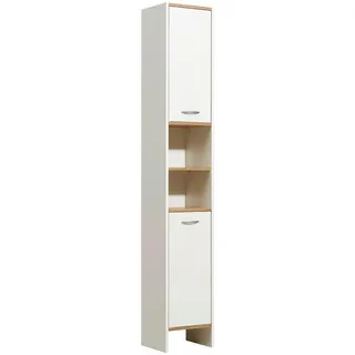 Möbel Kraft Hochschrank weiß ¦ Maße (cm): B: 33 H: 195,5 T: 28.0