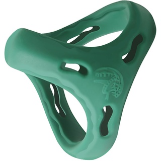 Jixaxe Silikon Penisring Cockring 3 in 1 Dreieck Penisringe für Harte und Lange Erektion Dehnbar Ejakulation Verzögern Cockringe Hodenringe SM Bondageset Sexspielzeug für Männer Paare (Grün)