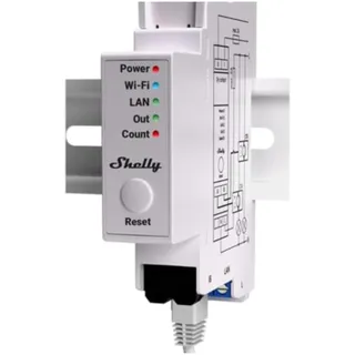 Shelly Pro EM 50A Stromzähler Bluetooth + Wi-Fi