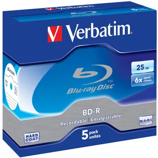 Verbatim BD-R 25GB 6x Speed Jewel Case