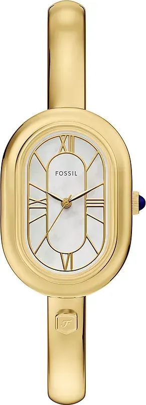 Fossil Quarz / 3 Zeiger Sloan ES5444 - MOP,goldfarben - 25mm