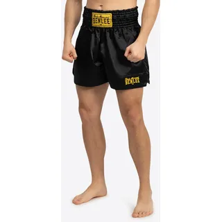 BENLEE Rocky Marciano Herren Thaiboxhose, Schwarz, XXL, 199163