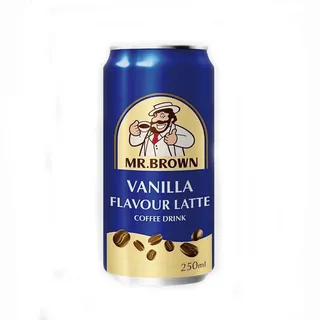 Mr. Brown Coffee Drink Vanilla Latte Milchmischgetränk 250ml
