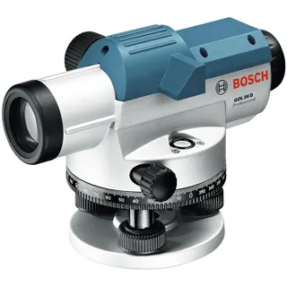 Bosch Optisches Nivelliergerät GOL 26 D mit Baustativ BT160, Messstab GR 500