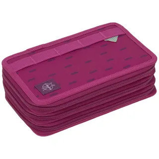 Lässig Federmäppchen Unique speckles berry 20-tlg.