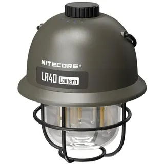 Nitecore LR40 LED Camping-Laterne 100 Lumen, 45 h Leuchtdauer, Warmlicht, Rotlicht