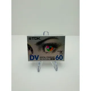 TDK MniDV DV60 Kassette Leerkassette DVM-60MEEA 60min Camcorder DVC NEU OVP