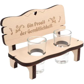 Spruchreif · Schnapsbank mit Gravur · Geschenke für Wanderer · Schnapsbankerl