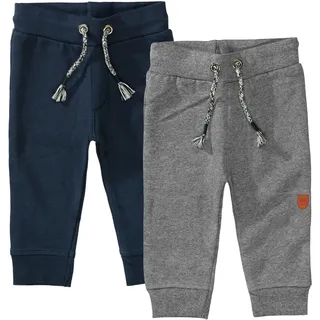 Staccato Jungen, Gr. 74, Normalgrößen, bunt (mehrfarbig), Oberstoff: 100% Baumwolle., unifarben, normal, Hosen, Doppelpack