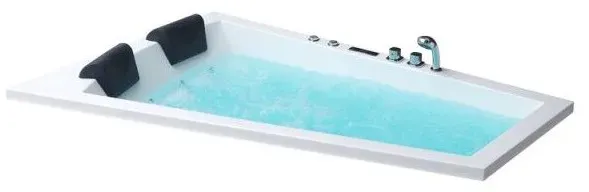 EAGO Whirlpool AWT GE105E, 180x130 cm, rechts