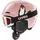 Viti set Skihelm Kinder Light pink
