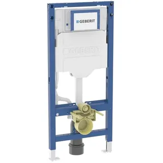 Geberit Duofix Element für Wand-WC, 112cm, Metall-/Holzständerwände, mit Sigma Wand-WC-Element 111900006 Sigma Unterputzspülkasten 12cm, Power Connect Box