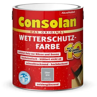 2,5 l silbergrau seidenglänzend