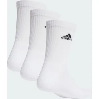 Adidas Cushioned Crew Socken, 3 Paar White / Black 40-42