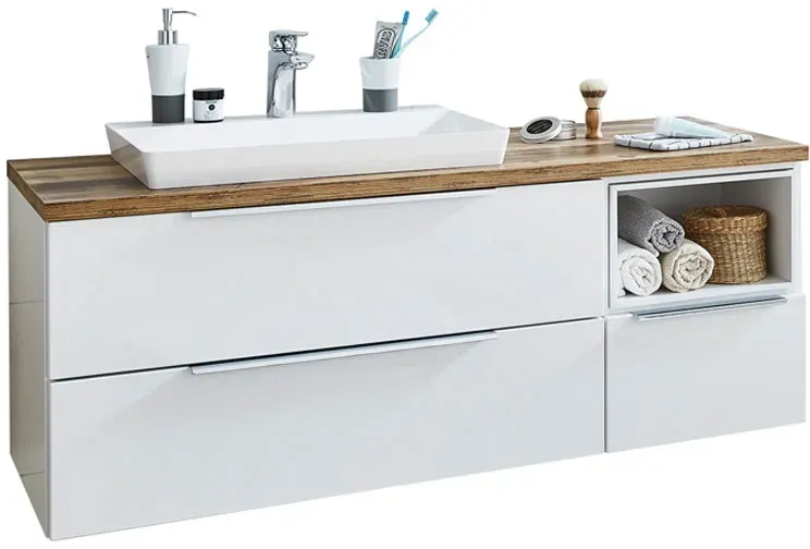 Puris Aspekt Waschtisch mit Unterschrank 130.8 cm