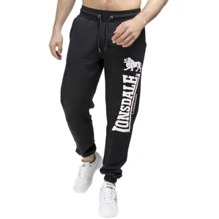 Lonsdale Herren Ockle Jogginghose, Schwarz, XXL EU