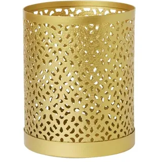 Duni Kerzenhalter aus Metall 100 x Ø 75 mm Gold, 4 Stk/Krt (4 x 1 Stk)