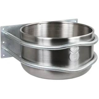 Kerbl Futtertrog Aluminium 18 l Silber
