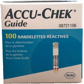 Accu-Chek Guide Blutzucker Teststreifen 100 Stück - 11/11/2025