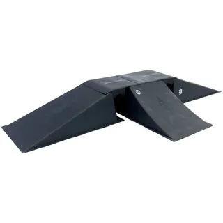 Best Sporting Skaterrampe HI Impact 30012 (Set, 4 Rampen + 2x Verbindungsstück) schwarz