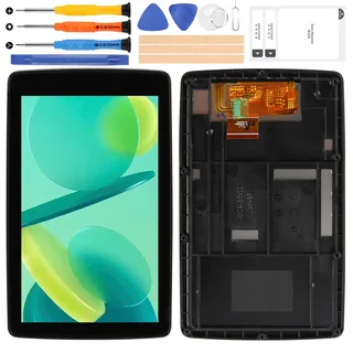 für BMW Motorrad Navigator VI Navigator 6 LCD Display, für BMW Motorrad Navigator VI Navigator 6 Motorcycle LCD Bildschirm Touchscreen Digitazer Assembly Ersatz mit Werkzeugen (Schwarz mit Rahmen)