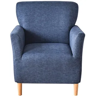 Sesselbezug Sesselhusse Sessel Überzug Stuhl Bezüge Stretch 1-Sitzer Sofa Bezüge Stuhlschutz Sesselbezug Sofabezug Stretch Gitter grau