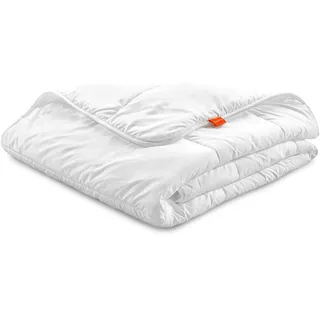 sleepling Sommerdecke 140x200 cm, Bettdecke Mikrofaser 140 x 200 cm, Leichte Sommerbettdecke, Sommer Steppdecke, Made in EU, Oeko-Tex, waschbar bis 60 Grad