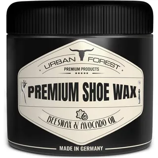 Urban Forest Schuhcreme Schuhwachs farblos, mit Bienenwachs und Avocado-Öl 250ml