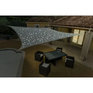 WERKA PRO Sonnenschutzschirm 200 Led 3x4m taupe