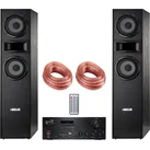 McGrey HTS-65320 BK / VT-80 HiFi Stereoanlage Set mit Bluetooth