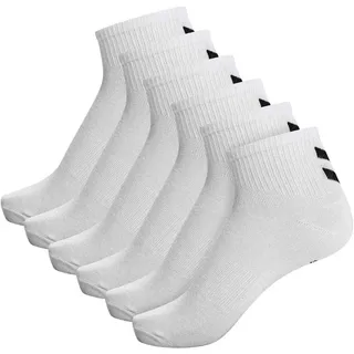 hummel 6er Pack hummel hmlCHEVRON Erwachsene in white/white 36-40
