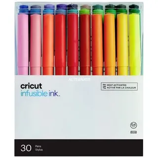 Cricut Ultimate Infusible Ink Pen Set 30er Stiftset Mehrfarbig