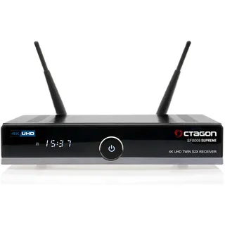 Octagon SF8008 Supreme 4K UHD Twin DVB-S2X