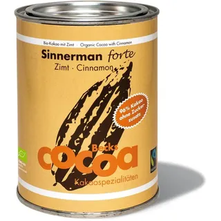 Becks cocoa Trinkschokolade Sinnerman "forte" -Zimt- 250g