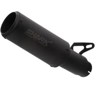 shark performance SHARK exhaust RCT Edelstahl beschichtet schwarz-matt, schwarz