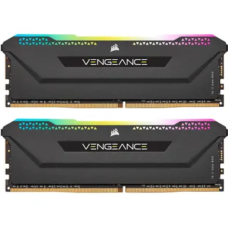32GB (2x16GB) DDR4 3200 MHz, DDR4-RAM, DIMM), Ram - Black
