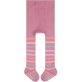 Falke Multi Stripe B TI coton picots sur la semelle 1 paire, Collants Mixte bébé, Rose (English Rose 8731), 62-68 - 62-68