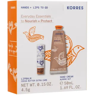 Korres Everyday Essentials Hand- & Lippen Pflegeset - Almond