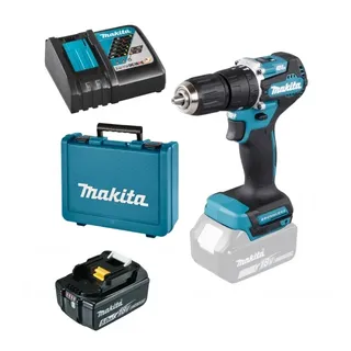 Makita DHP487RT1E 1x 5Ah Akku + Ladegerät Akku-Schlagbohrschrauber 18V im Transportkoffer