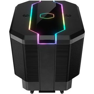 Cooler Master MasterAir MA620M CPU-Kühler - ARGB Dual Tower Kühlkörper, 6 Heatpipes mit leisem SF120R Lüfter