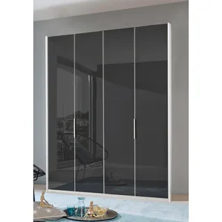 Level 200 x 236 x 58 cm weiß/Grauglas